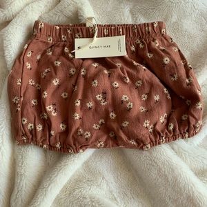 Quincy Mae Clay Ditsy Woven Bloomers